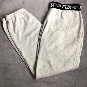 Fox racing sweat pants